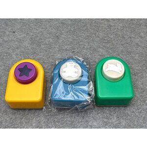 Set of 3 Scrapbooking Paper Punches - Star Teddy Bear & Bunny Shapes